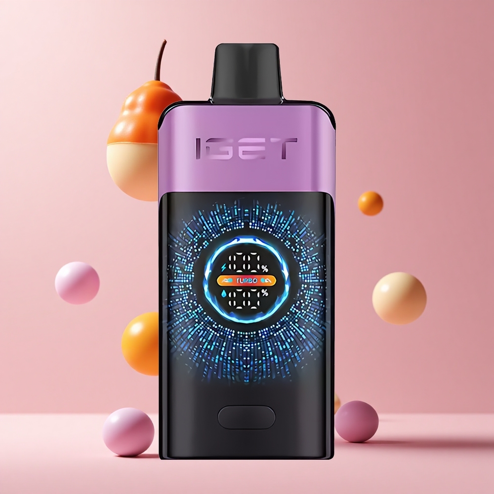Grape IGET ONE 12000 Puffs Turbo Mode Dual Mesh Disposable Vape