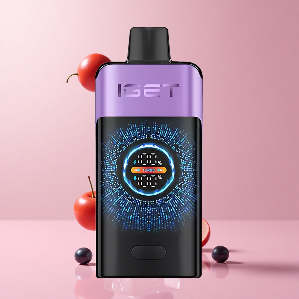 Grape Ice IGET ONE 12000 Puffs Dual Mesh 2700mAh