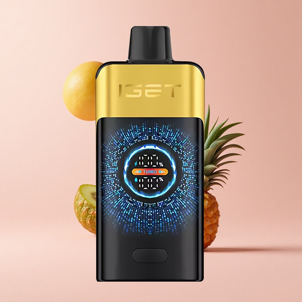 Kiwi Pineapple IGET ONE 12000 Puffs Turbo Dual Mesh 2700mAh