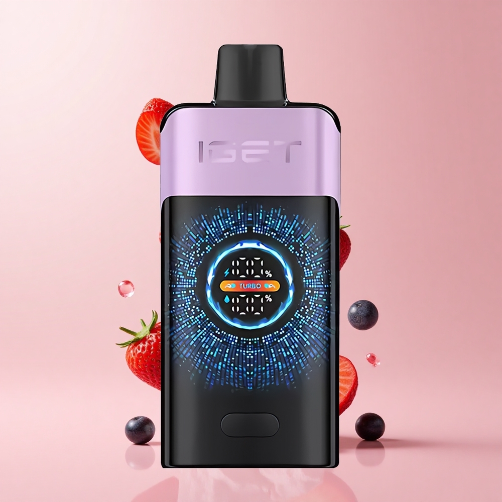 Mixed Berries Ice IGET ONE 12000 Puffs Turbo Mode Dual Mesh