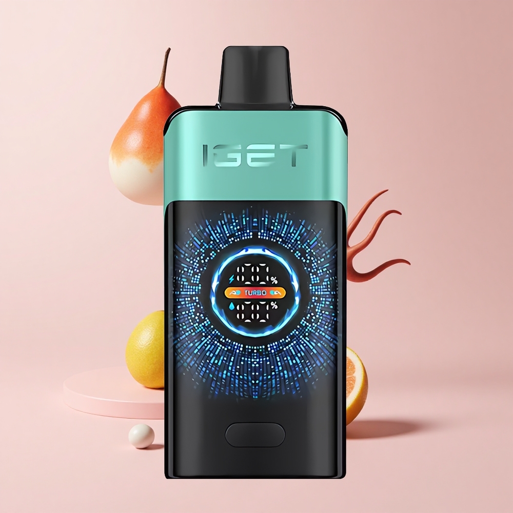 Mountain Spring Mint Ice IGET ONE 12000 Puffs Dual Mesh 2700mAh
