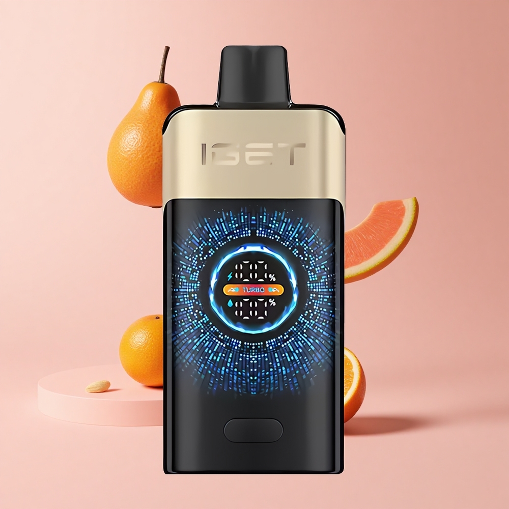 Tropical Orange IGET ONE 12000 Puffs Dual Mesh Turbo