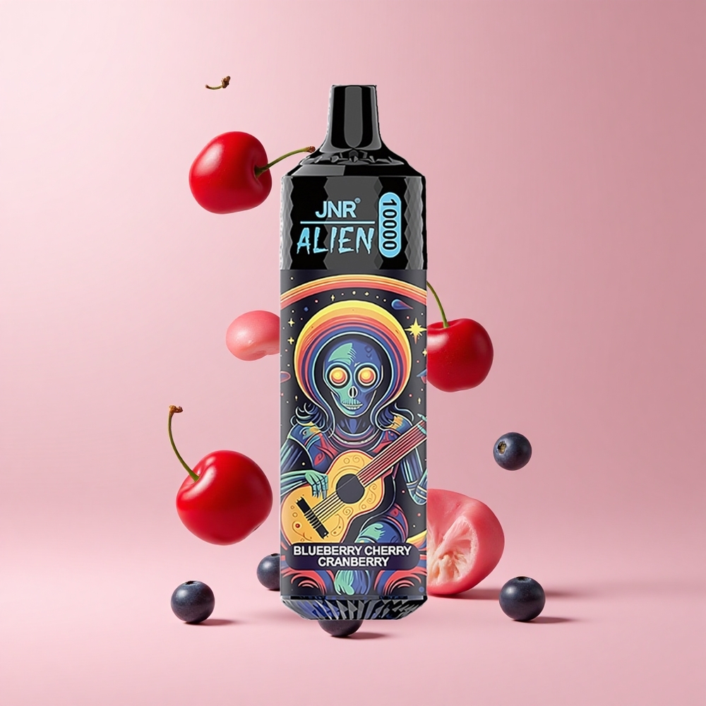 Blueberry Cherry Cranberry JNR Alien 10000 Puffs 850mAh RGB Type-C