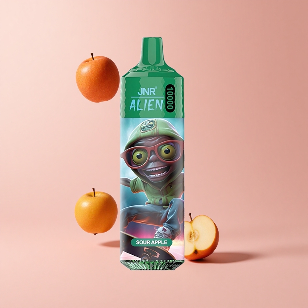 Sour Apple JNR Alien 10000 Puffs 850mAh RGB LED