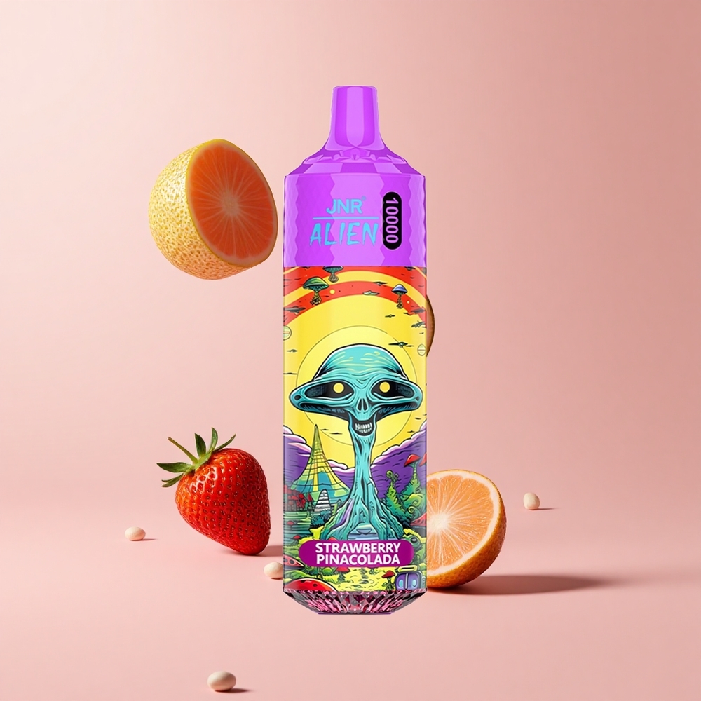 Strawberry Pina Colada JNR Alien 10000 Puffs 850mAh RGB LED