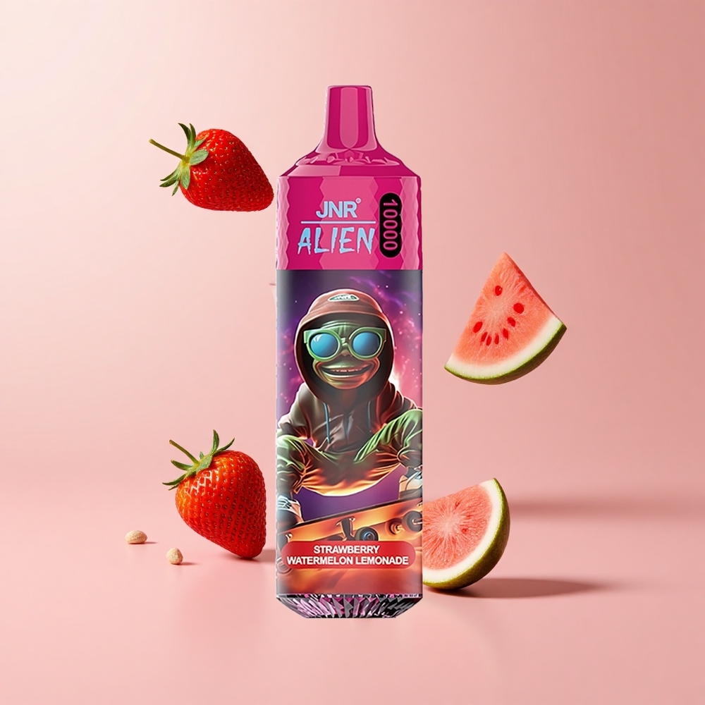 Strawberry Watermelon Lemonade JNR Alien 10000 Puffs RGB LED Type-C