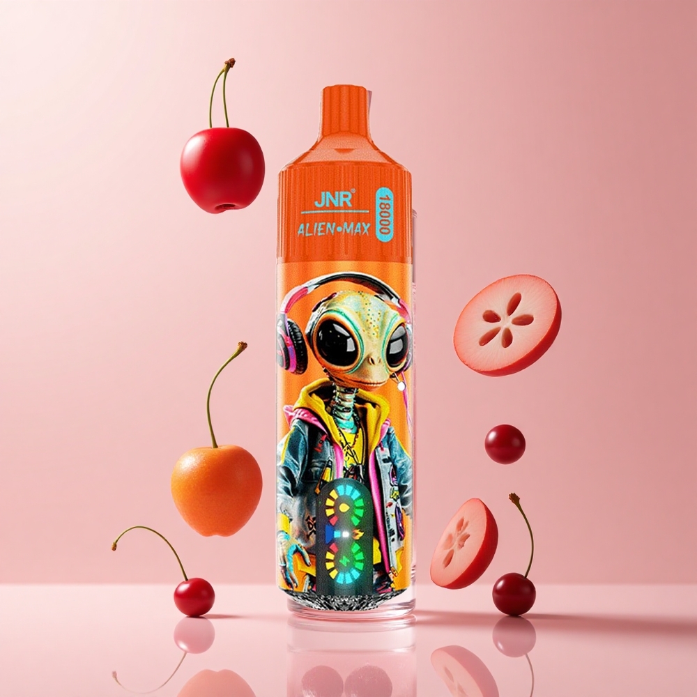 Fizzy Cherry Cola JNR Alien Max 18000 Puffs LED Dual Mesh Disposable