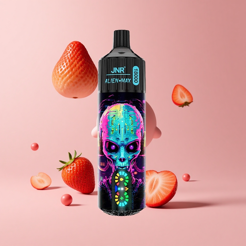 Strawberry JNR Alien Max 18000 Puffs LED Dual Mesh 28ml