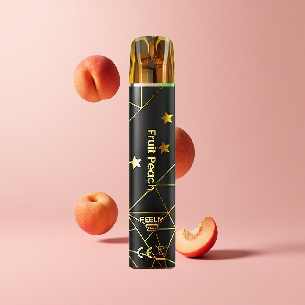 Peach JNR Black&Golden 800 Puffs 550mAh Disposable Vape