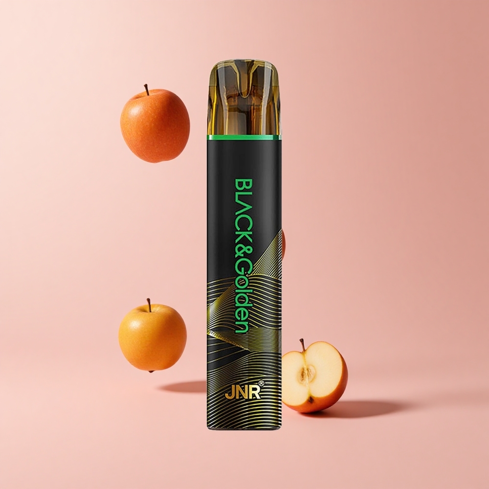 Sour Apple JNR Black&Golden 800 Puffs 550mAh 2ml Disposable Vape