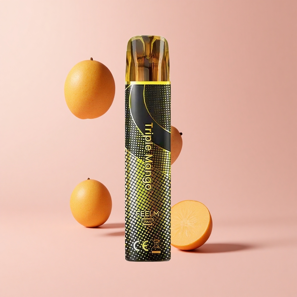 Triple Mango JNR Black&Golden 800 Puffs 550mAh Disposable Vape