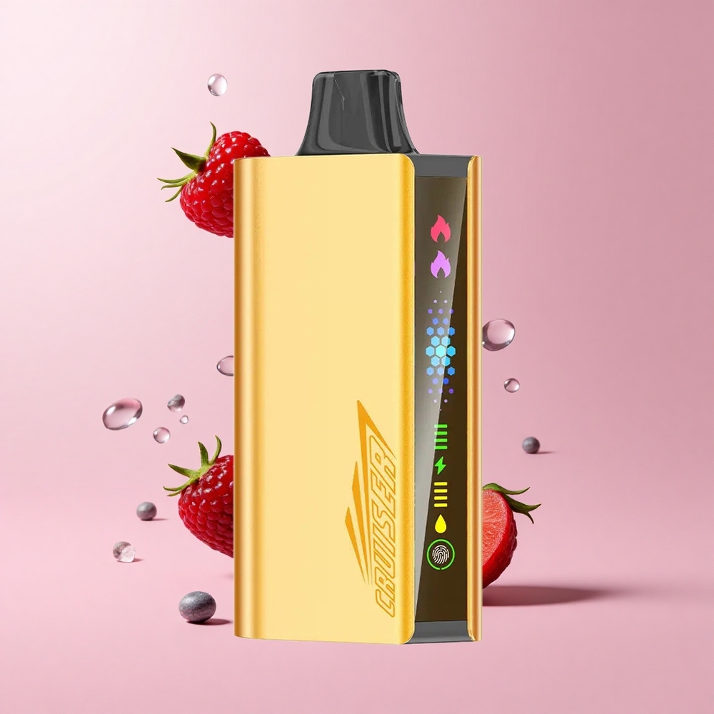 Blackberry Ice JNR Cruiser 12000 Puffs No-Charge Metal Disposable Vape