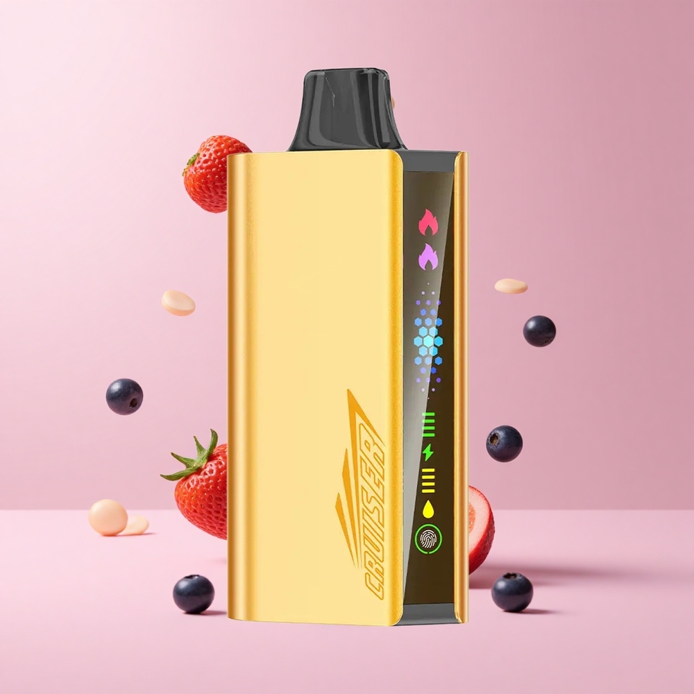 Blueberry Blast JNR Cruiser 12000 Puffs No-Charge Metal Disposable Vape
