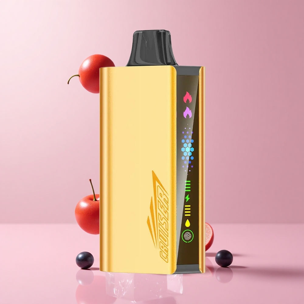 Grape Ice JNR Cruiser 12000 Puffs No-Charge Metal Disposable Vape
