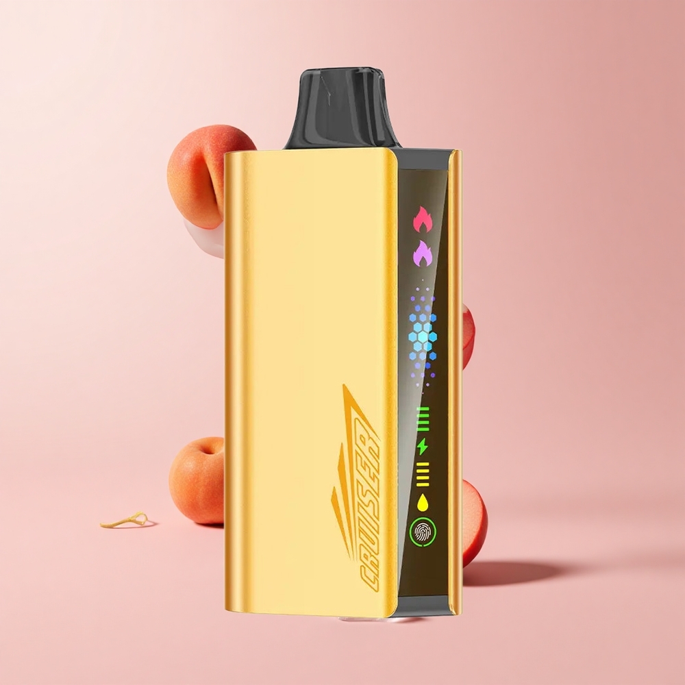 Peach Ice JNR Cruiser 12000 Puffs No-Charge 3500mAh Dual Mode