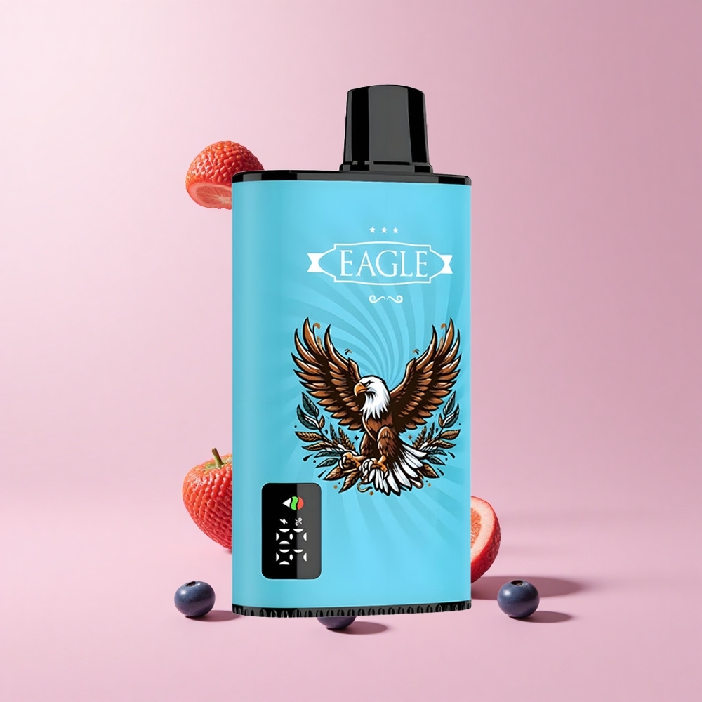 Blueberry Ice JNR EAGLE Smart 23000 Puffs Digital Screen Adjustable Airflow
