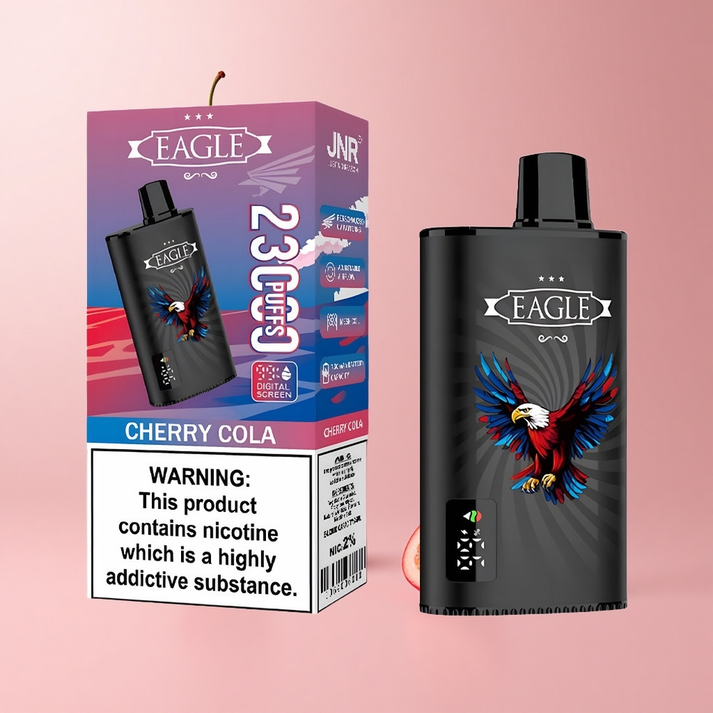 Cherry Cola JNR EAGLE Smart 23000 Puffs Digital Screen Adjustable Airflow
