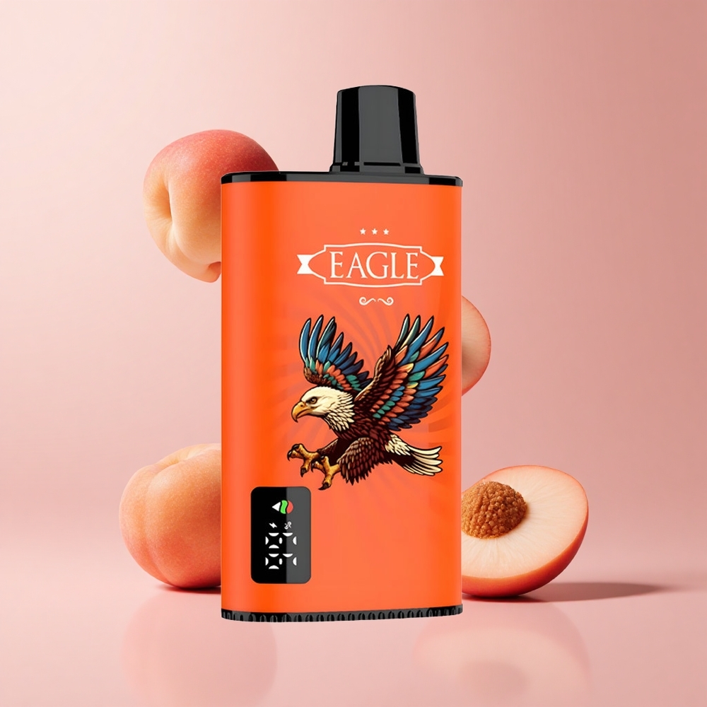 Juicy Peaches JNR EAGLE Smart 23000 Puffs Digital Screen Adjustable Airflow