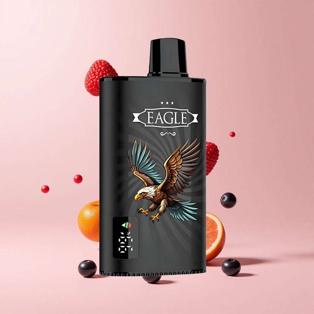 Mixed Berries JNR EAGLE Smart 23000 Puffs Digital Screen Adjustable Airflow
