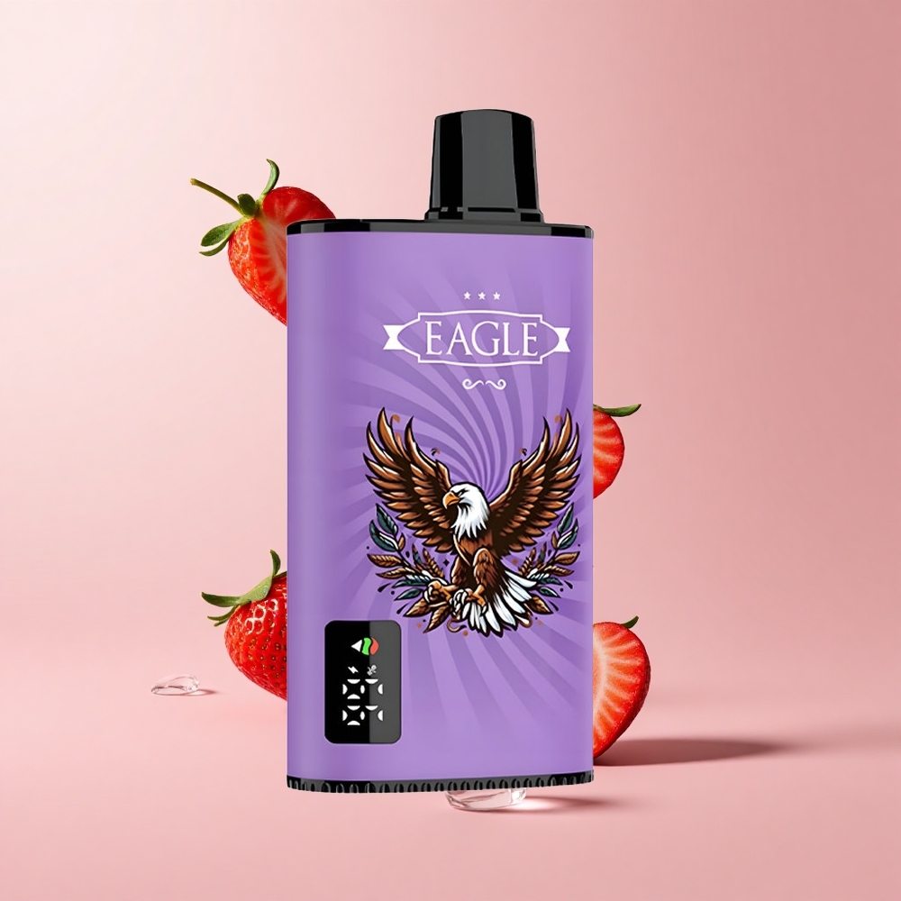 Strawberry Ice JNR EAGLE Smart 23000 Puffs Digital Mesh Airflow