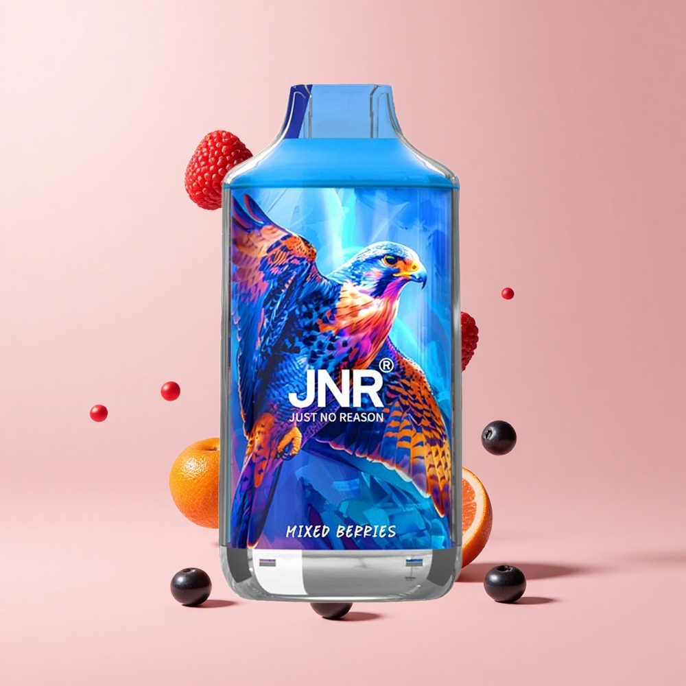 Mixed Berries JNR Falcon 16000 Puffs 850mAh 22ml Dual Mesh Disposable Vape