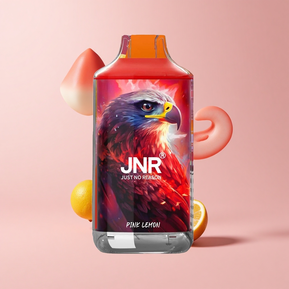 Pink Lemon JNR Falcon 16000 Puffs Dual Mesh 850mAh Type C Smart LED