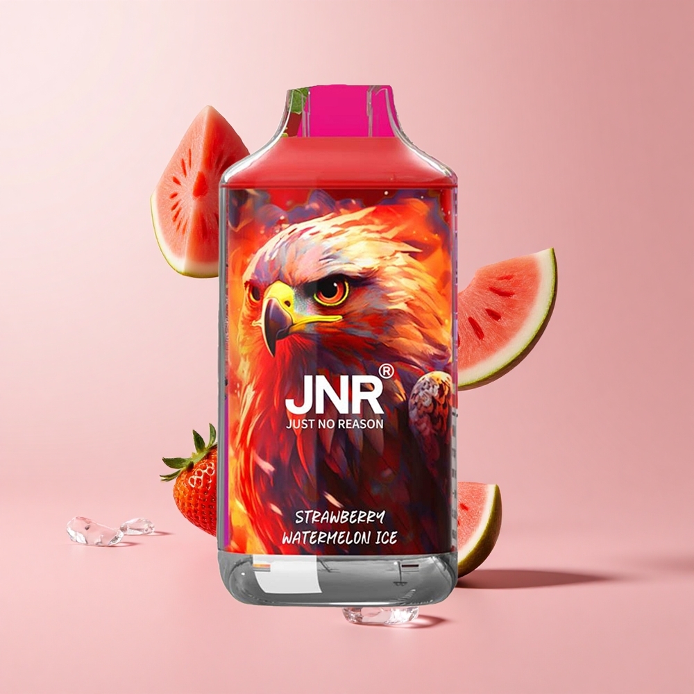 Strawberry Watermelon Ice JNR Falcon 16000 Puffs 850mAh Dual Mesh