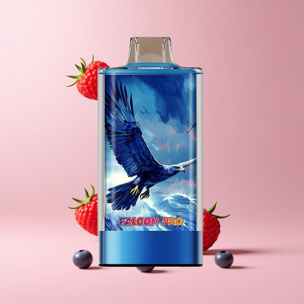 Blueberry Sour Raspberry JNR Falcon Pro 28000 30ml 5% Nicotine Smart Display