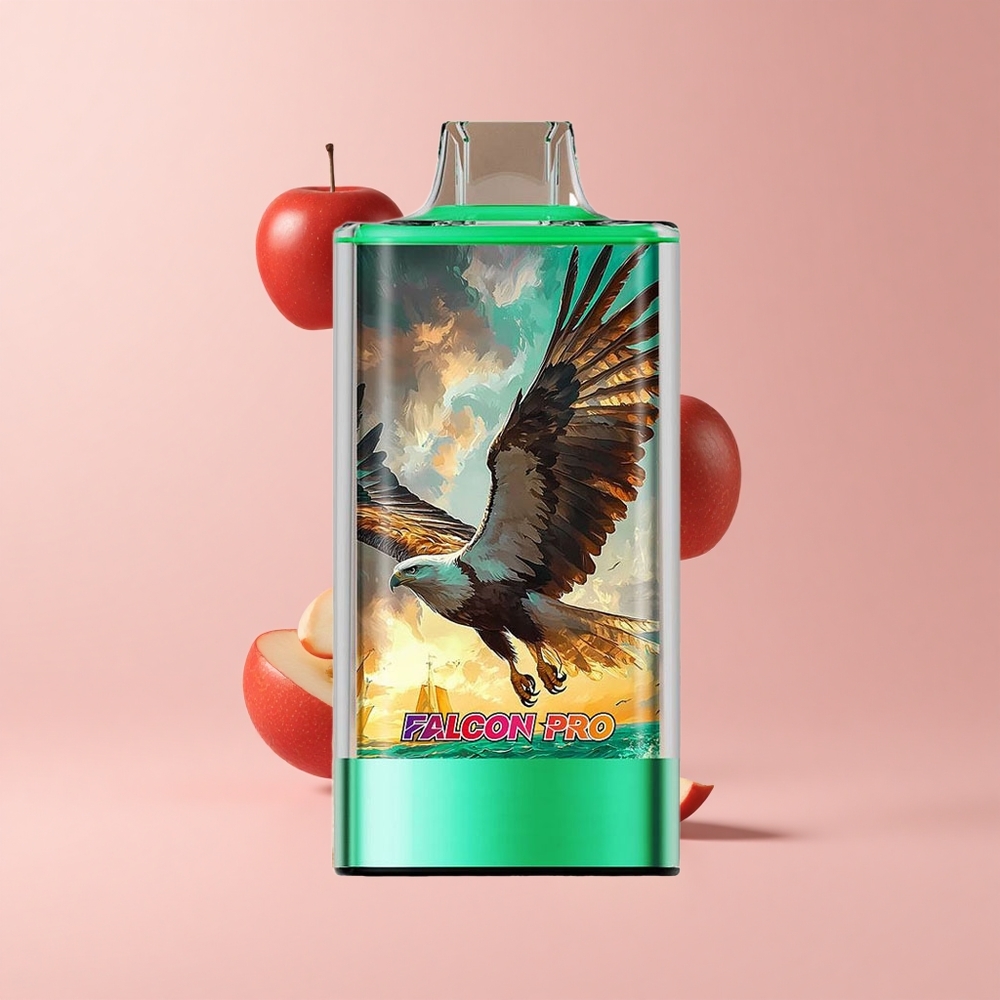 Double Apple JNR Falcon Pro 28000 30ml 5% Nicotine Smart Display