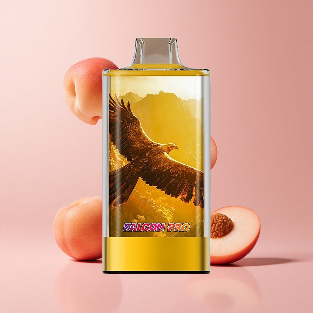 Juicy Peaches JNR Falcon Pro 28000 30ml 5% Nicotine Smart Display Dual Mesh