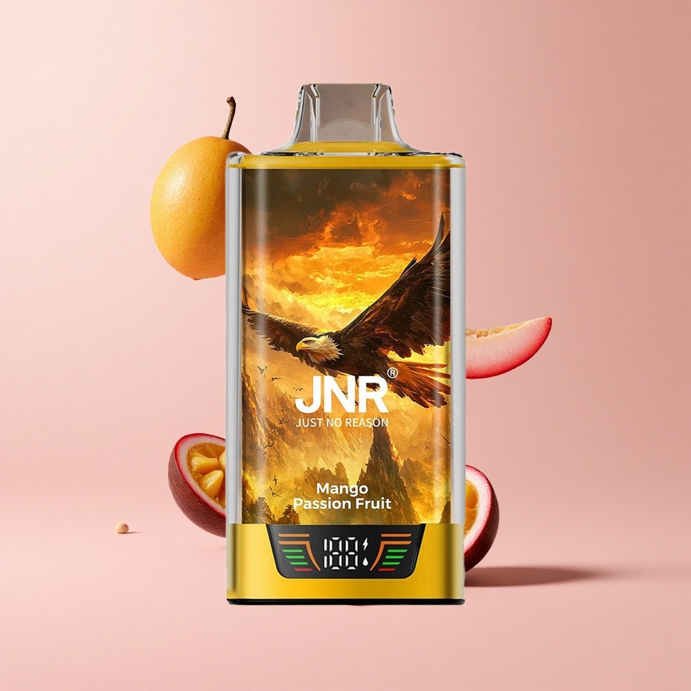 Mango Passion Fruit JNR Falcon Pro 28000 30ml 5% Nicotine Smart Display