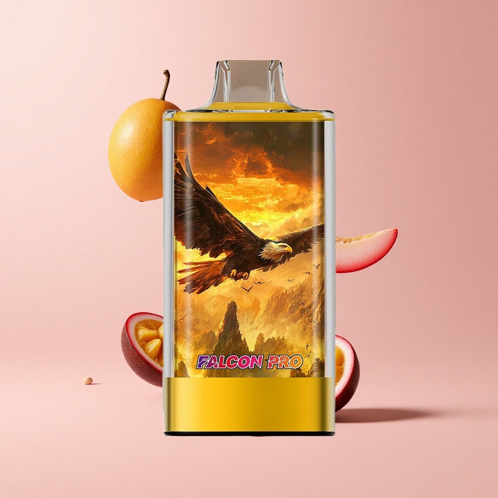Mango Passion Fruit JNR Falcon Pro 28000 30ml 5% Nicotine Smart Display