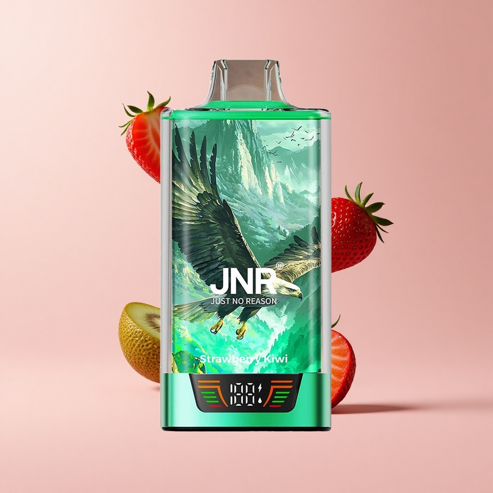 Strawberry Kiwi JNR Falcon Pro 28000 30ml 5% Nicotine Smart Display