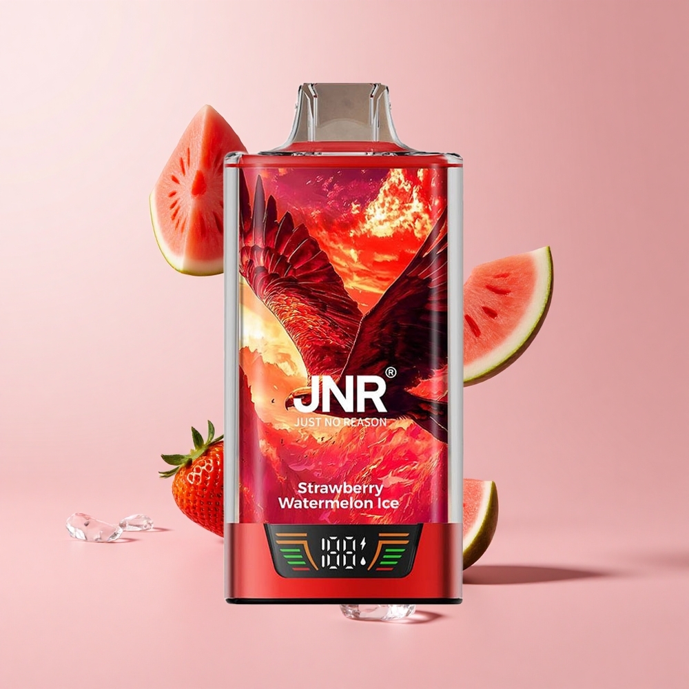 Strawberry Watermelon Ice JNR Falcon Pro 28000 30ml 5% Nicotine Smart Display