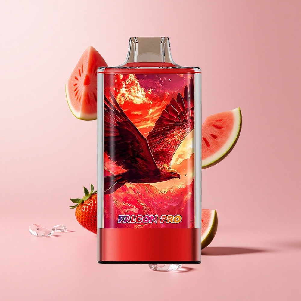 Strawberry Watermelon Ice JNR Falcon Pro 28000 30ml 5% Nicotine Smart Display