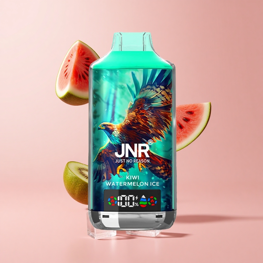 Kiwi Watermelon Ice JNR Falcon X 18000 Puffs Dual Mesh 24ml Type-C
