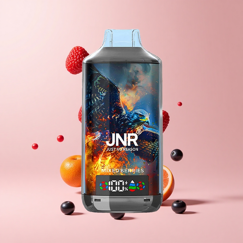 Mixed Berries JNR Falcon X 18000 Puffs Dual Mesh 750mAh 24ml