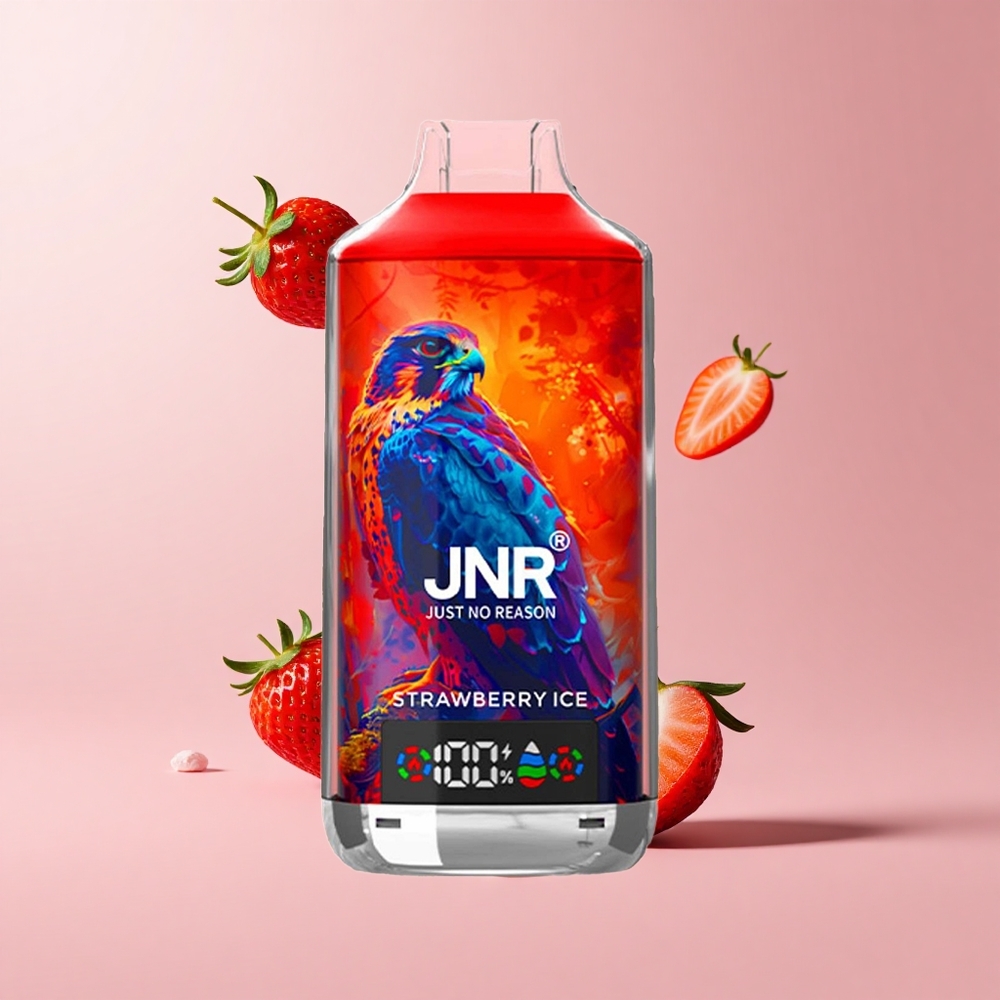 Strawberry Ice JNR Falcon X 18000 Puffs 24ml Dual Mesh Type-C
