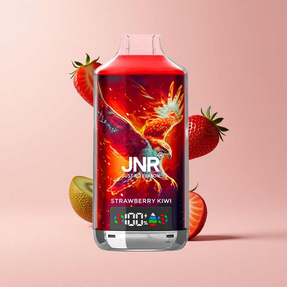 Strawberry Kiwi JNR Falcon X 18000 Puffs Dual Mesh 750mAh Type-C