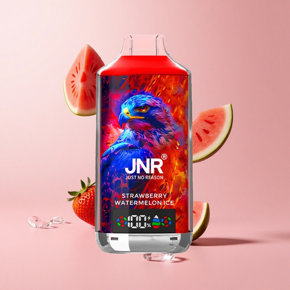 Strawberry Watermelon Ice JNR Falcon X 18000 Puffs Dual Mesh 24ml Type-C