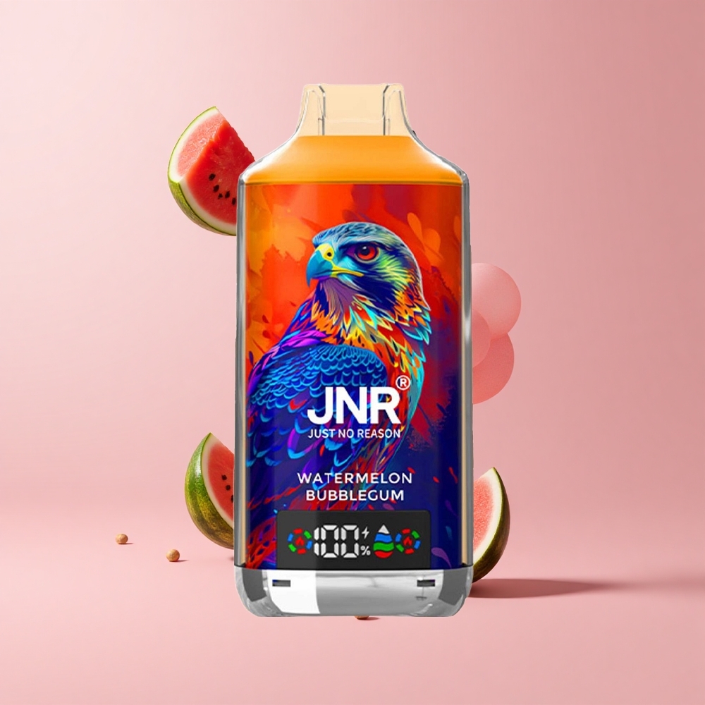 Watermelon Bubblegum JNR Falcon X 18000 Puffs 750mAh 24ml Dual Mesh