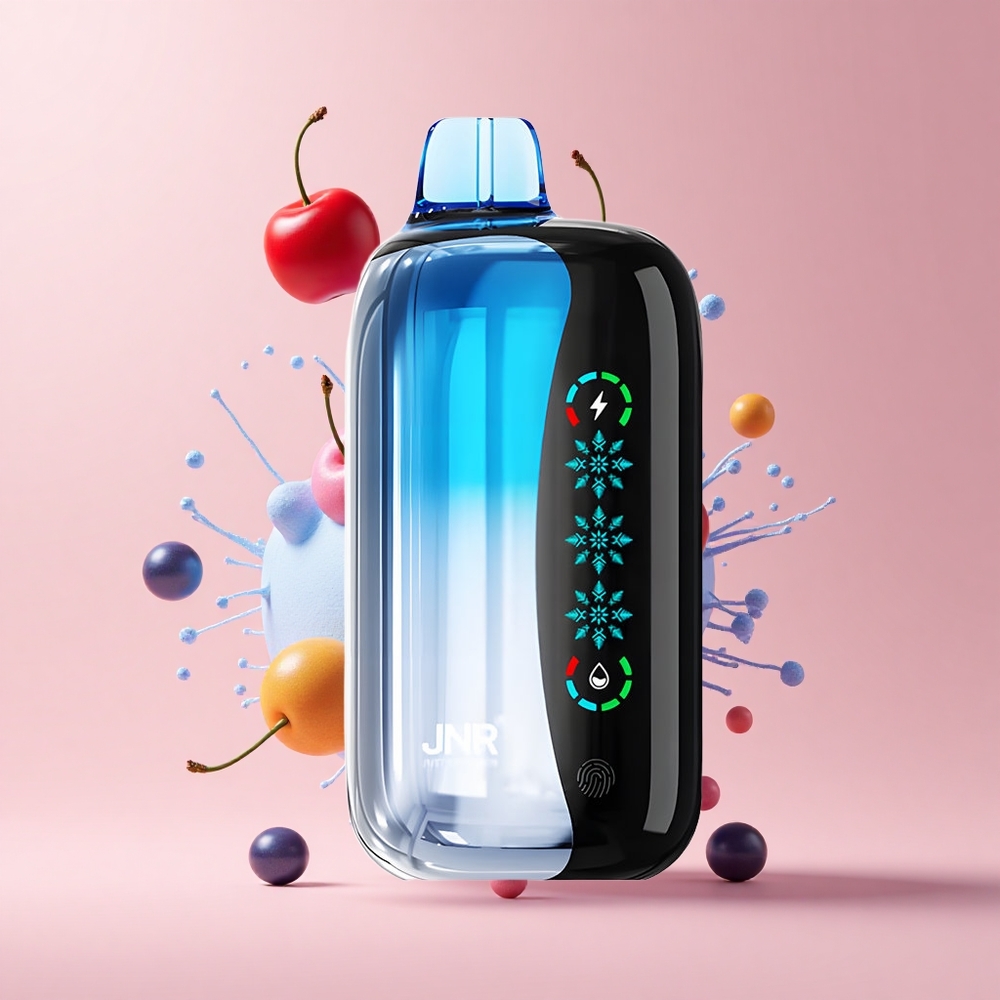 Blue Cherry Explosion JNR Flex Ice 21000 Puffs Adjustable Airflow Touch Screen