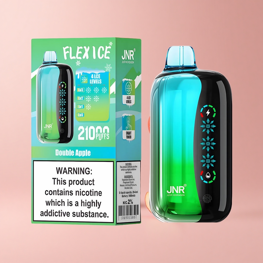 Double Apple JNR Flex 21000 Puffs Ice Adjustable Touch Screen