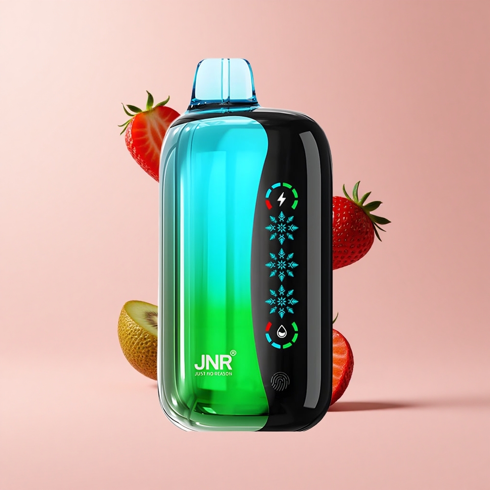 Strawberry Kiwi JNR Flex 21000 Puffs Ice Adjustable Airflow