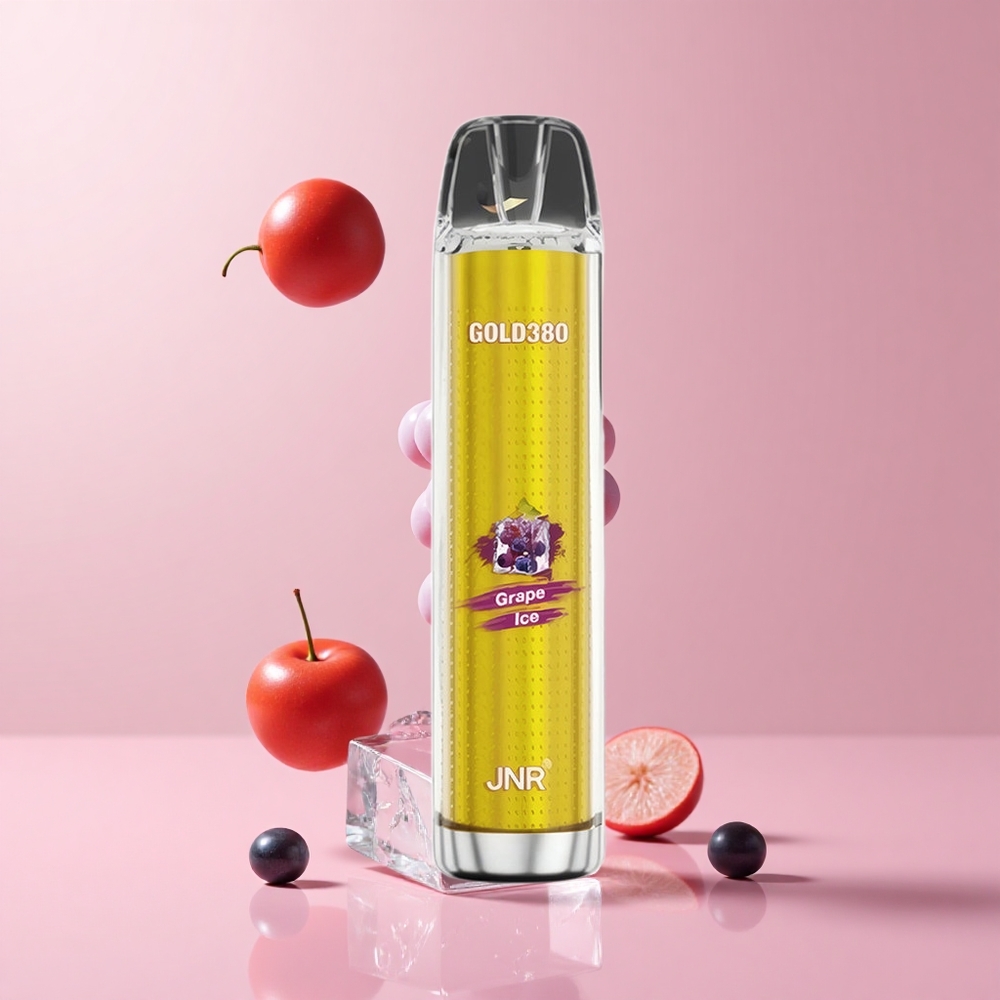 Grape Ice JNR Glod380 6000 Puffs 1500mAh Mesh Coil