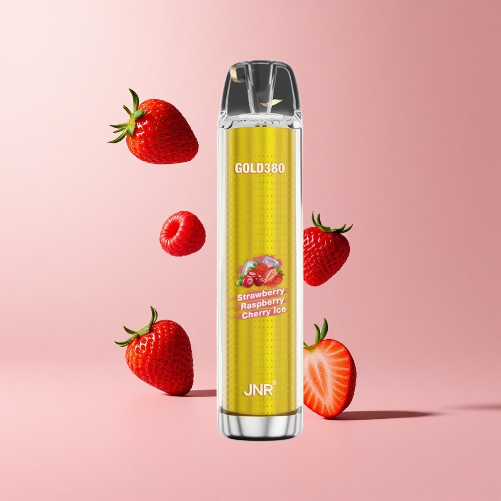 Strawberry Raspberry JNR Glod380 6000 Puffs 13ml Mesh