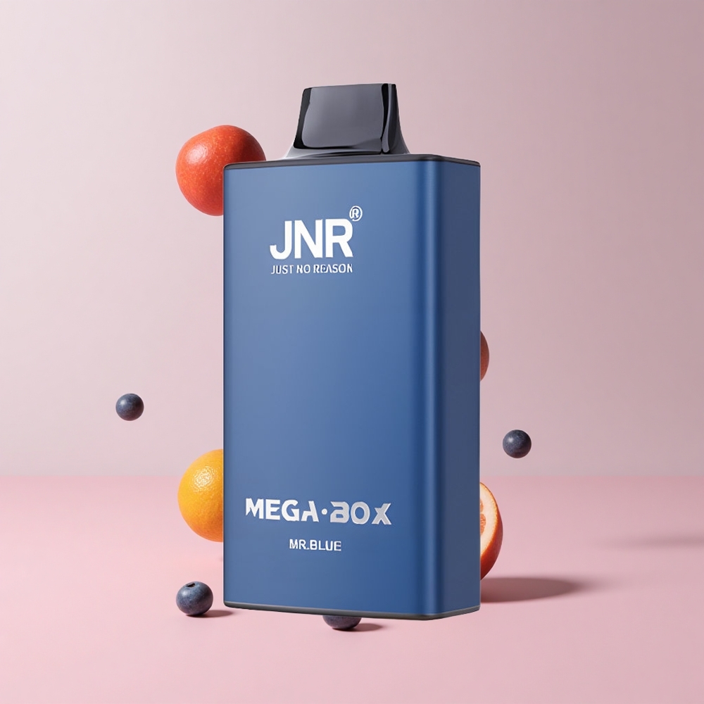Blue JNR Mega Box 25000 Puffs 30ml Dual Mesh Disposable Vape