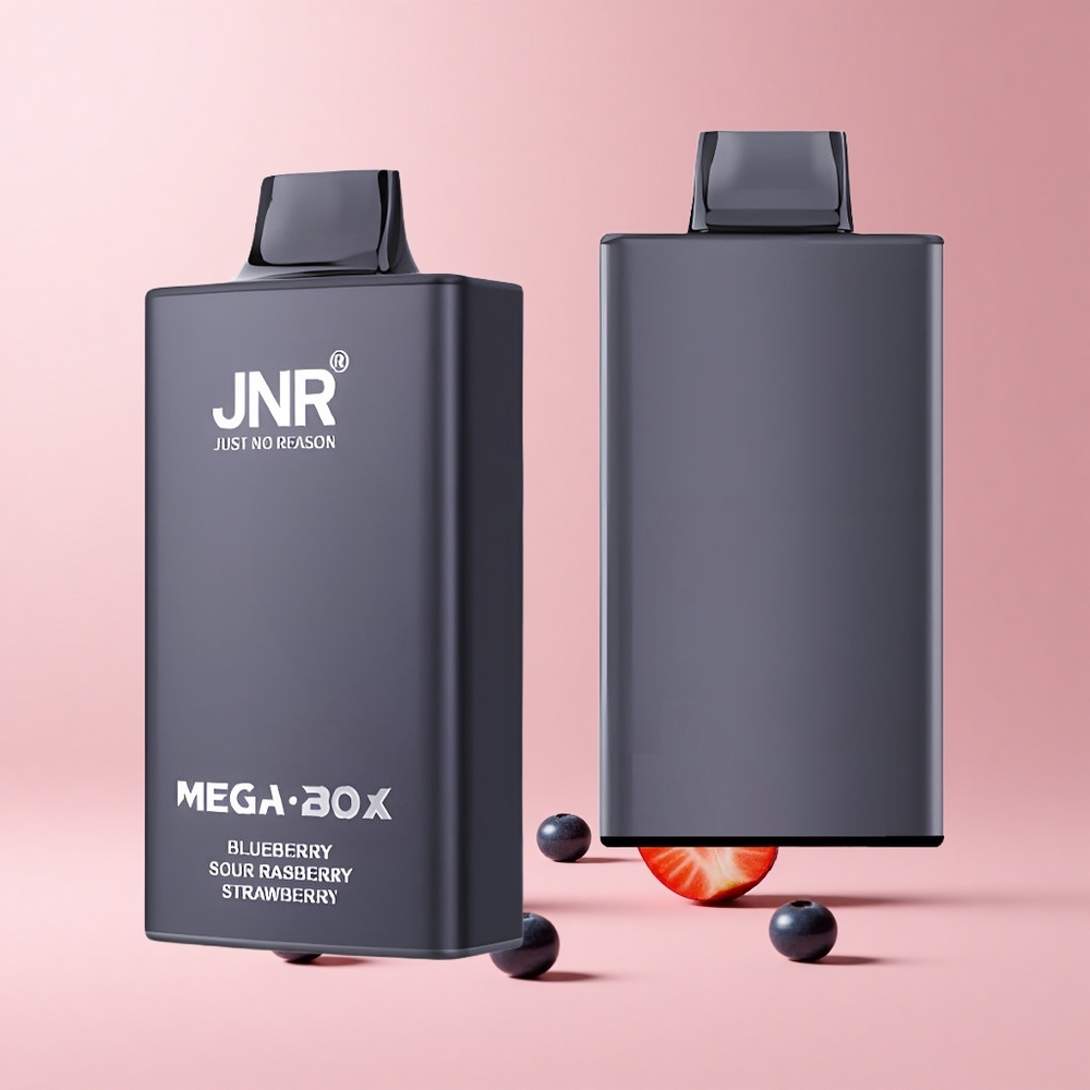 Blueberry Sour Raspberry Strawberry JNR Mega Box 25000 Puffs Dual Mesh Coil Disposable Vape