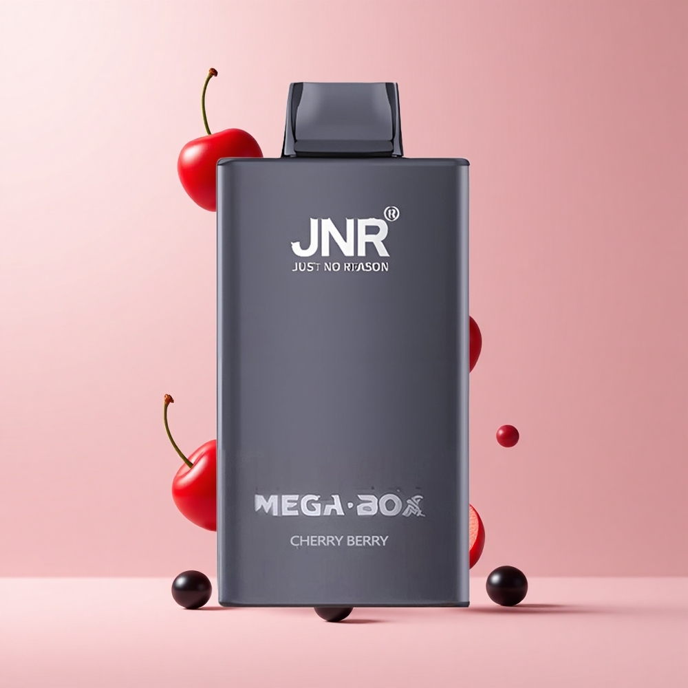 Cherry Berry JNR Mega Box 25000 Puffs 30ml Dual Mesh Disposable Vape