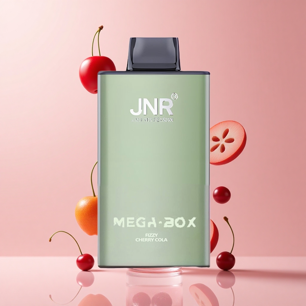 Fizzy Cherry Cola JNR Mega Box 25000 Puffs Dual Mesh Disposable Vape